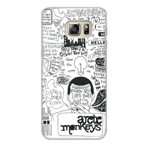 Заказать чехол для Samsung Galaxy S6/S6 Edge в Москве. Чехол для Samsung Galaxy S6, объёмная печать Arctic Monkeys от geekbox - готовые дизайны и нанесение принтов.