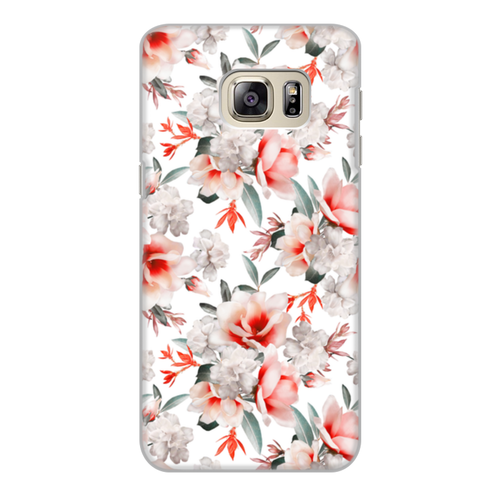 Заказать чехол для Samsung Galaxy S6/S6 Edge в Москве. Чехол для Samsung Galaxy S6, объёмная печать Цветы от Ирина - готовые дизайны и нанесение принтов.