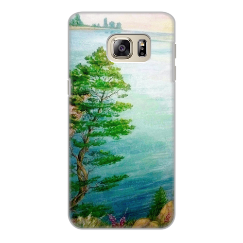 Заказать чехол для Samsung Galaxy S6/S6 Edge в Москве. Чехол для Samsung Galaxy S6, объёмная печать Песчаный берег от mrs-snit@yandex.ru - готовые дизайны и нанесение принтов.