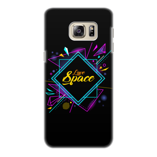 Заказать чехол для Samsung Galaxy S6/S6 Edge в Москве. Чехол для Samsung Galaxy S6, объёмная печать Love Space от The Spaceway  - готовые дизайны и нанесение принтов.