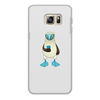 Заказать чехол для Samsung Galaxy S6/S6 Edge в Москве. Чехол для Samsung Galaxy S6, объёмная печать Blue-footed booby от sonlir - готовые дизайны и нанесение принтов.