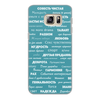 Заказать чехол для Samsung Galaxy S6/S6 Edge в Москве. Чехол для Samsung Galaxy S6, объёмная печать Мантра для настоящих мужчин от d_ari.design@mail.ru - готовые дизайны и нанесение принтов.