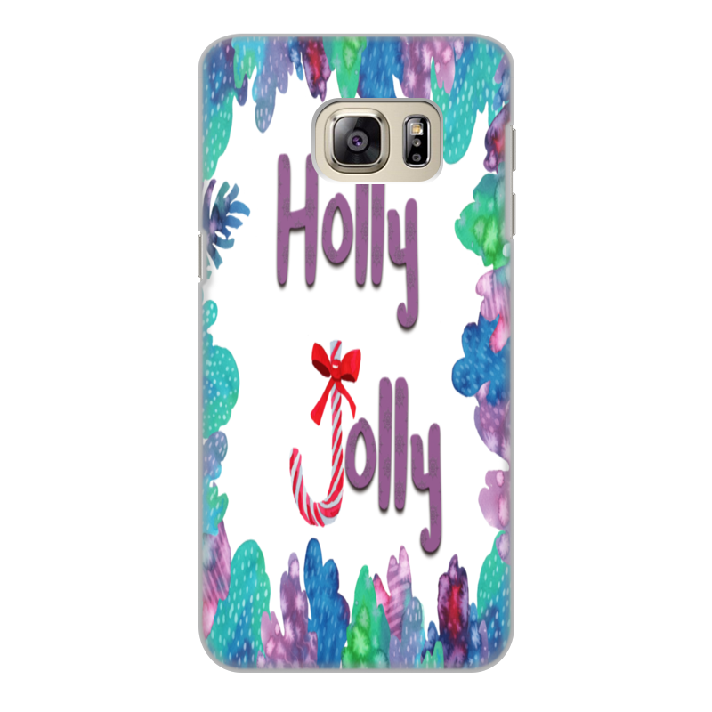 Printio Чехол для Samsung Galaxy S6 Edge, объёмная печать Holly jolly printio чехол для iphone 7 объёмная печать holly jolly