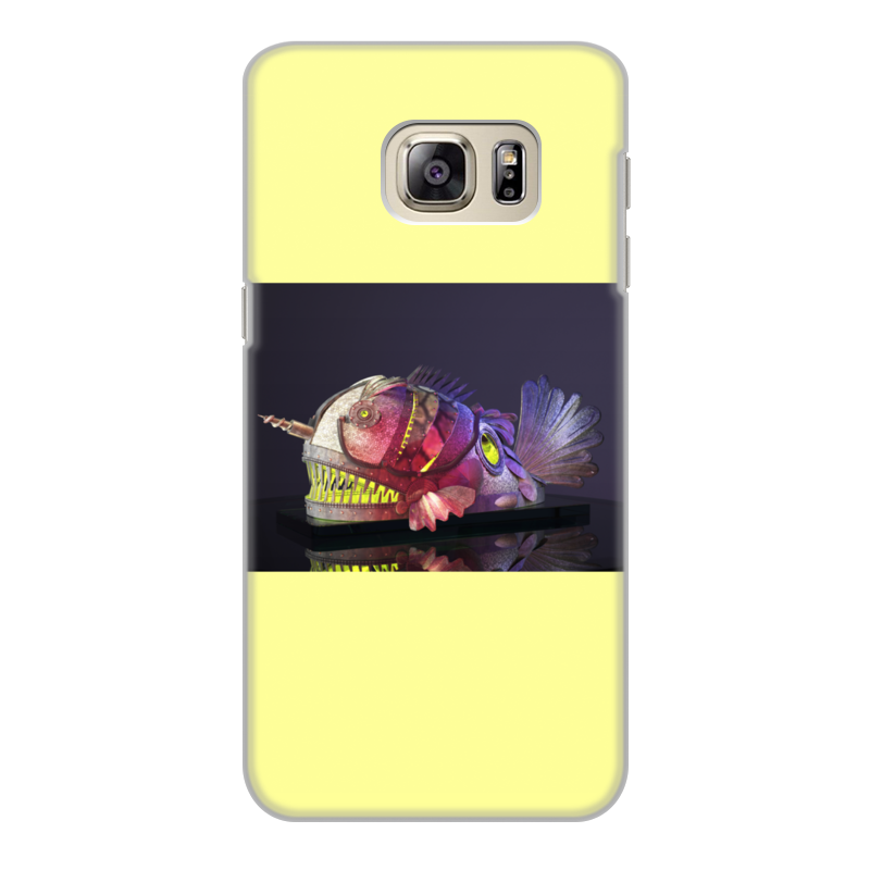 Printio Чехол для Samsung Galaxy S6 Edge, объёмная печать Flashlight creative
