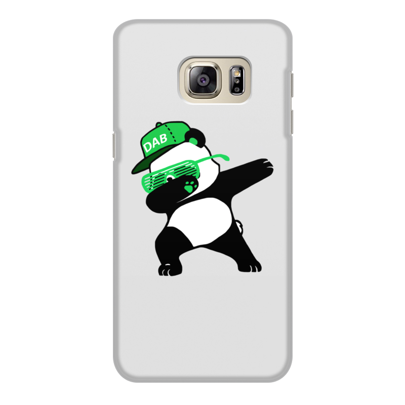 Printio Чехол для Samsung Galaxy S6 Edge, объёмная печать Dab panda printio чехол для iphone 8 объёмная печать dab panda