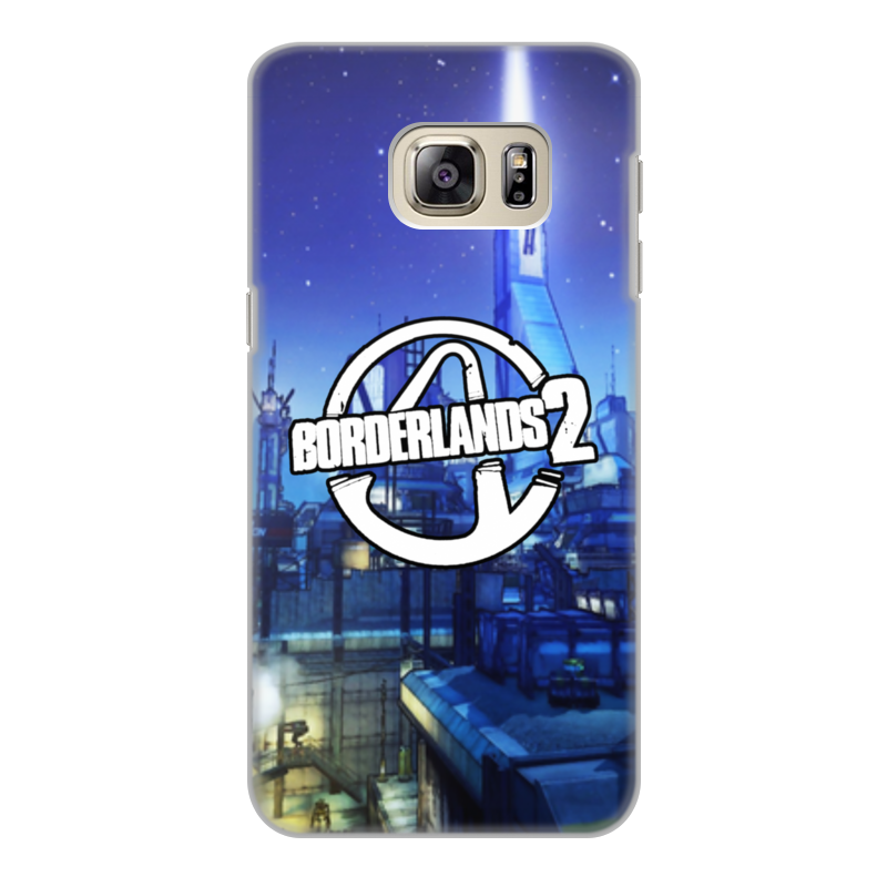 Printio Чехол для Samsung Galaxy S6 Edge, объёмная печать Borderlands 2