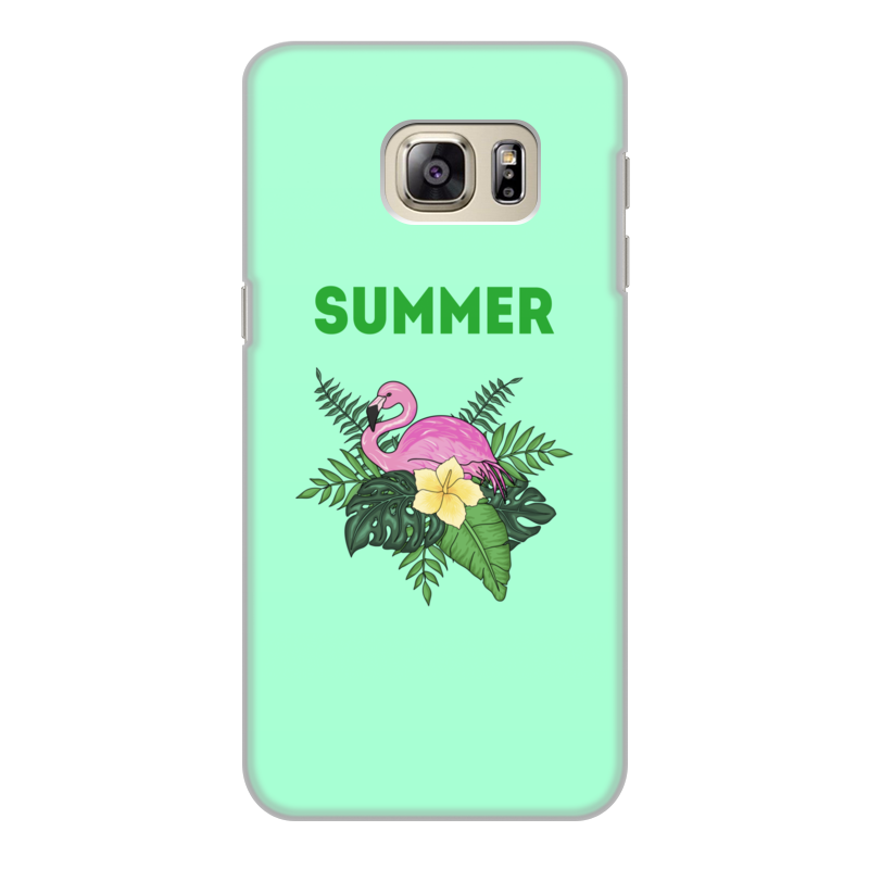 Printio Чехол для Samsung Galaxy S6 Edge, объёмная печать Summer