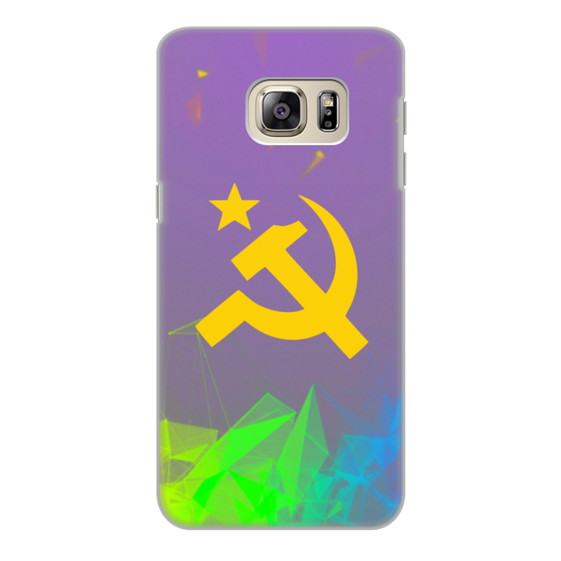 Printio Чехол для Samsung Galaxy S6 Edge, объёмная печать Советский союз printio чехол для samsung galaxy s6 edge объёмная печать советский союз