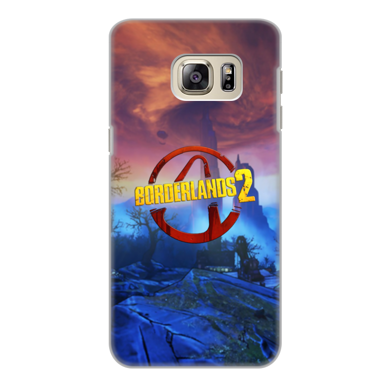 Printio Чехол для Samsung Galaxy S6 Edge, объёмная печать Borderlands 2