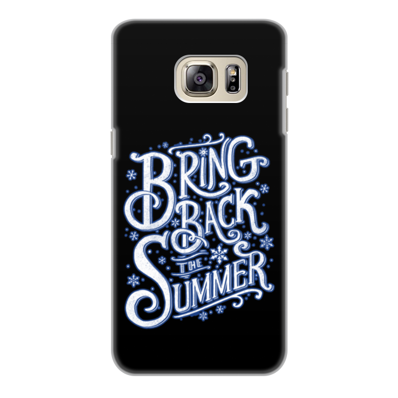 Printio Чехол для Samsung Galaxy S6 Edge, объёмная печать Верните лето