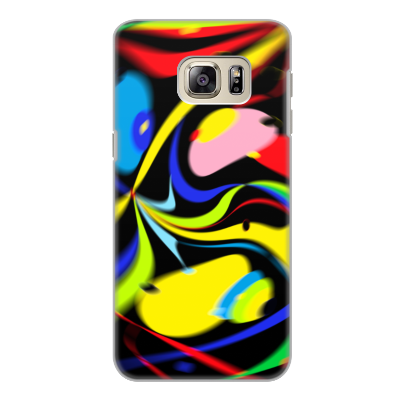 Printio Чехол для Samsung Galaxy S6 Edge, объёмная печать Фантазия чехол mypads разноцветное лицо абстракция для motorola edge plus задняя панель накладка бампер