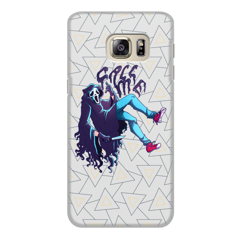 Printio Чехол для Samsung Galaxy S6 Edge, объёмная печать Позвони мне