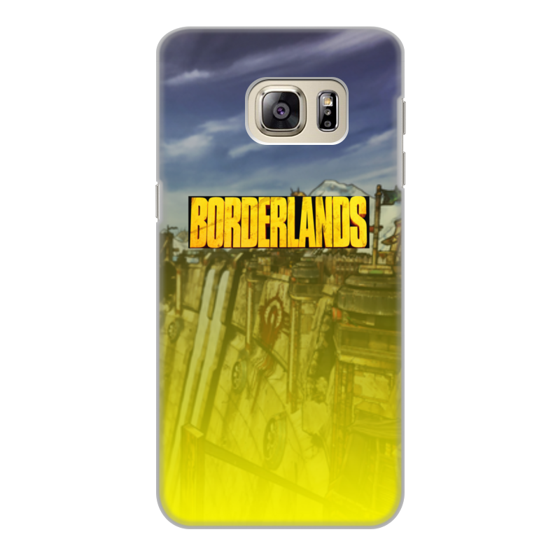 Printio Чехол для Samsung Galaxy S6 Edge, объёмная печать Borderlands