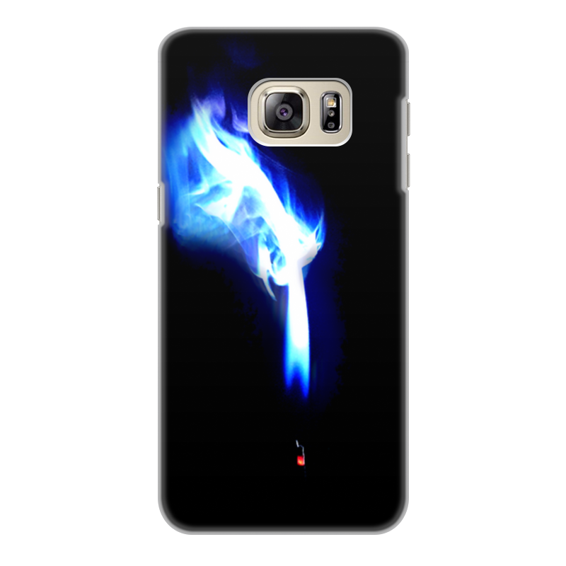 Printio Чехол для Samsung Galaxy S6 Edge, объёмная печать Спичка printio чехол для samsung galaxy s6 edge объёмная печать пламя и дым