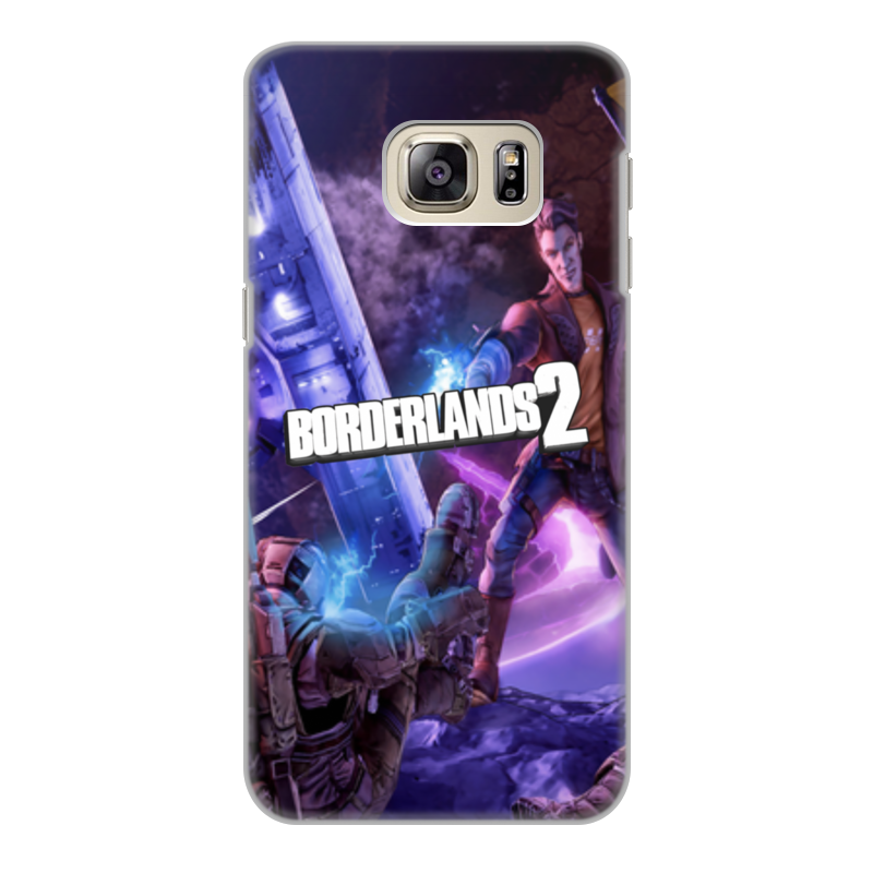 Printio Чехол для Samsung Galaxy S6 Edge, объёмная печать Borderlands 2