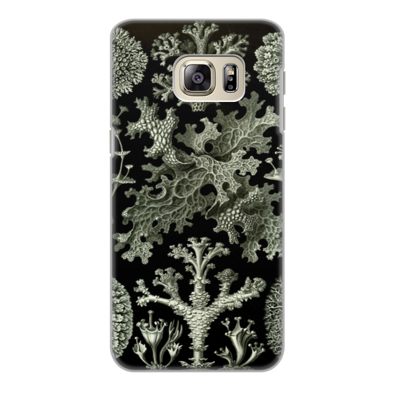 Printio Чехол для Samsung Galaxy S6 Edge, объёмная печать Лишайники (lichenes, ernst haeckel) printio чехол для samsung galaxy note 2 лишайники lichenes ernst haeckel