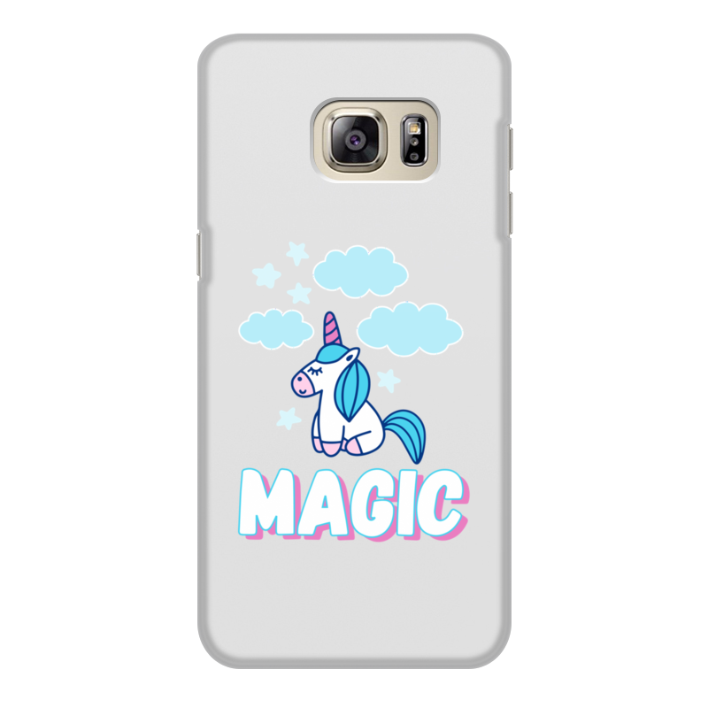 Printio Чехол для Samsung Galaxy S6 Edge, объёмная печать Magic жидкий чехол с блестками pusheen magic на samsung galaxy m31 самсунг галакси м31
