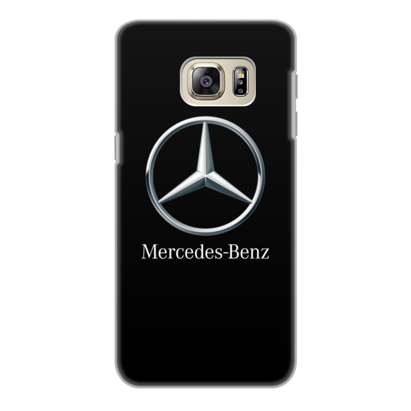 Printio Чехол для Samsung Galaxy S6 Edge, объёмная печать Mercedes-benz