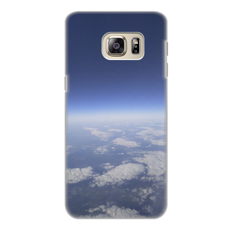 Printio Чехол для Samsung Galaxy S6 Edge, объёмная печать Путешествие на самолёте