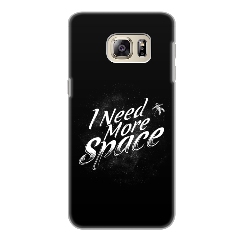 Printio Чехол для Samsung Galaxy S6 Edge, объёмная печать I need more space