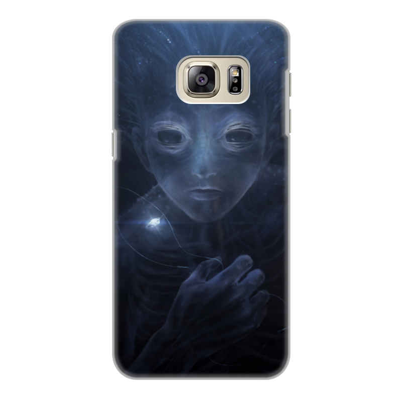 Printio Чехол для Samsung Galaxy S6 Edge, объёмная печать Призрак глубокого моря