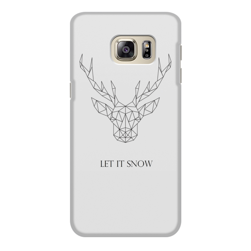 Printio Чехол для Samsung Galaxy S6 Edge, объёмная печать Dear deer