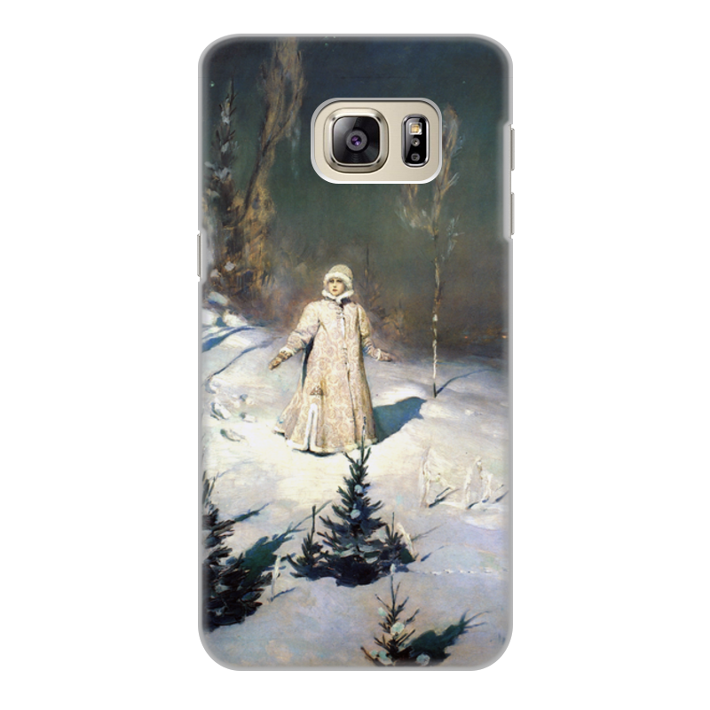 Printio Чехол для Samsung Galaxy S6 Edge, объёмная печать Снегурочка (картина васнецова)