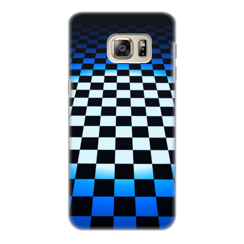 Printio Чехол для Samsung Galaxy S6 Edge, объёмная печать Квадраты фото