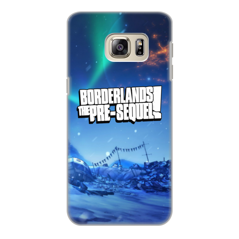 Printio Чехол для Samsung Galaxy S6 Edge, объёмная печать Borderlands