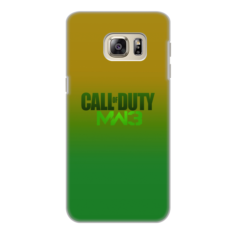 Printio Чехол для Samsung Galaxy S6 Edge, объёмная печать Call of duty