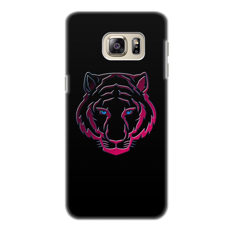 Printio Чехол для Samsung Galaxy S6 Edge, объёмная печать Тигры printio чехол для samsung galaxy s6 edge объёмная печать белый тигр