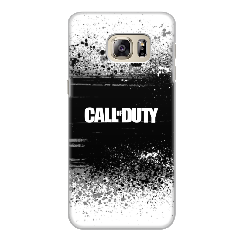 Printio Чехол для Samsung Galaxy S6 Edge, объёмная печать Call of duty