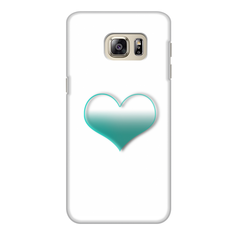 Printio Чехол для Samsung Galaxy S6 Edge, объёмная печать Валентинка чехол mypads 23 февраля пацан отменный для motorola edge plus задняя панель накладка бампер
