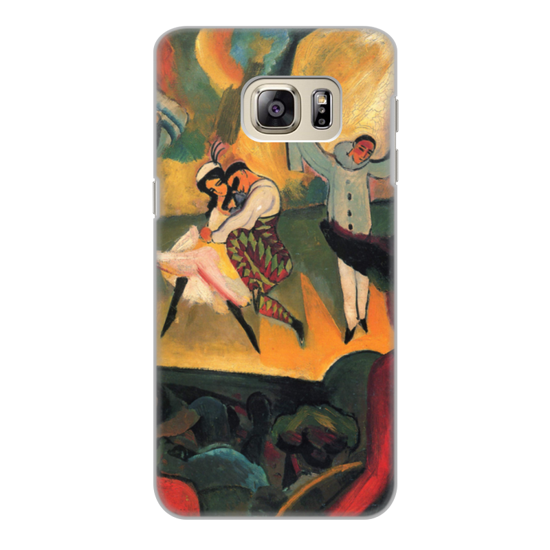 цена Printio Чехол для Samsung Galaxy S6 Edge, объёмная печать Русский балет (август маке)