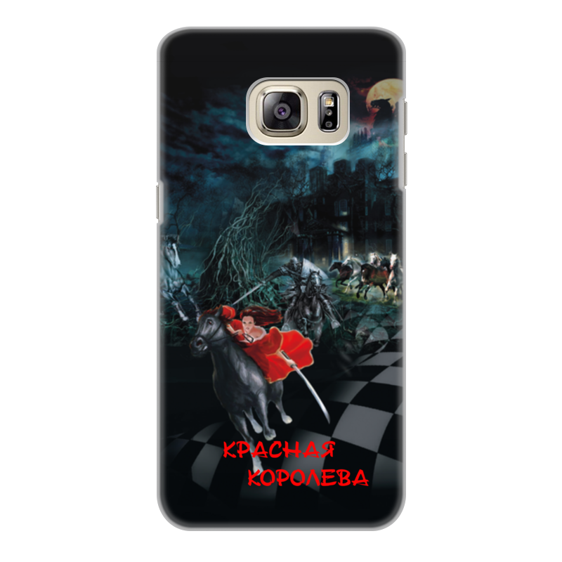 Printio Чехол для Samsung Galaxy S6 Edge, объёмная печать Красная королева