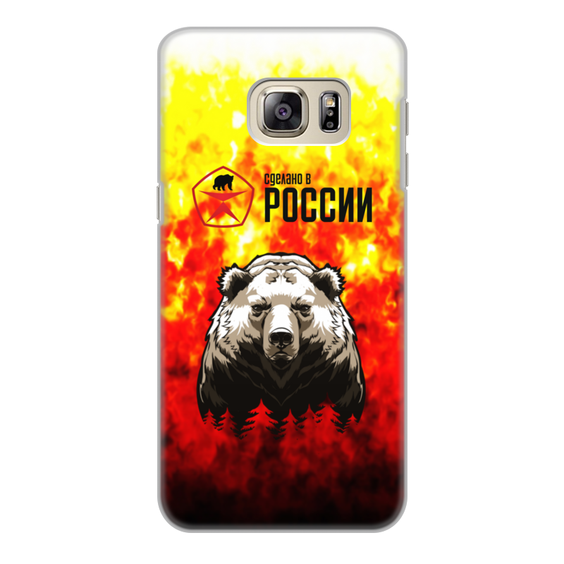 Printio Чехол для Samsung Galaxy S6 Edge, объёмная печать Made in russia