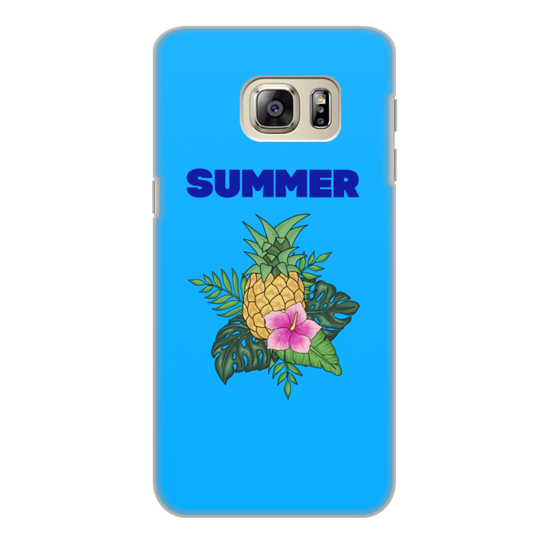 Printio Чехол для Samsung Galaxy S6 Edge, объёмная печать Summer