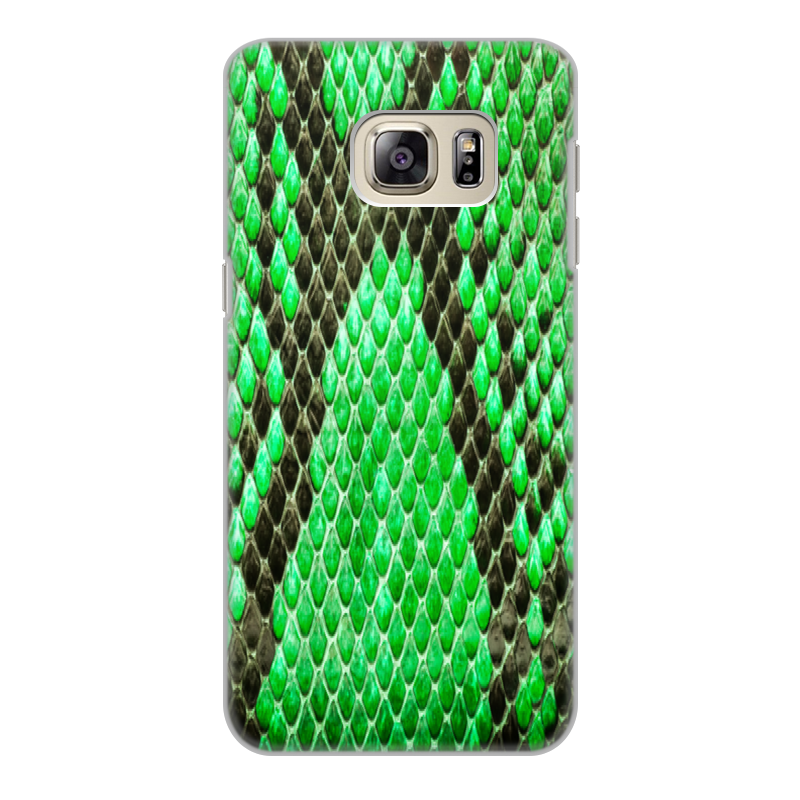 Printio Чехол для Samsung Galaxy S6 Edge, объёмная печать Кожа змеи фото