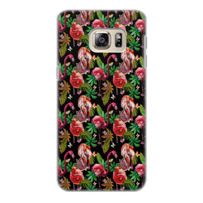 Printio Чехол для Samsung Galaxy S6 Edge, объёмная печать Тропики фото