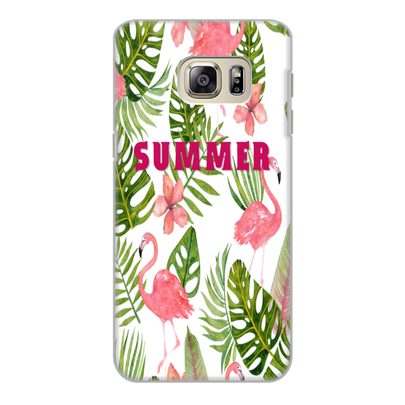 Printio Чехол для Samsung Galaxy S6 Edge, объёмная печать Summer