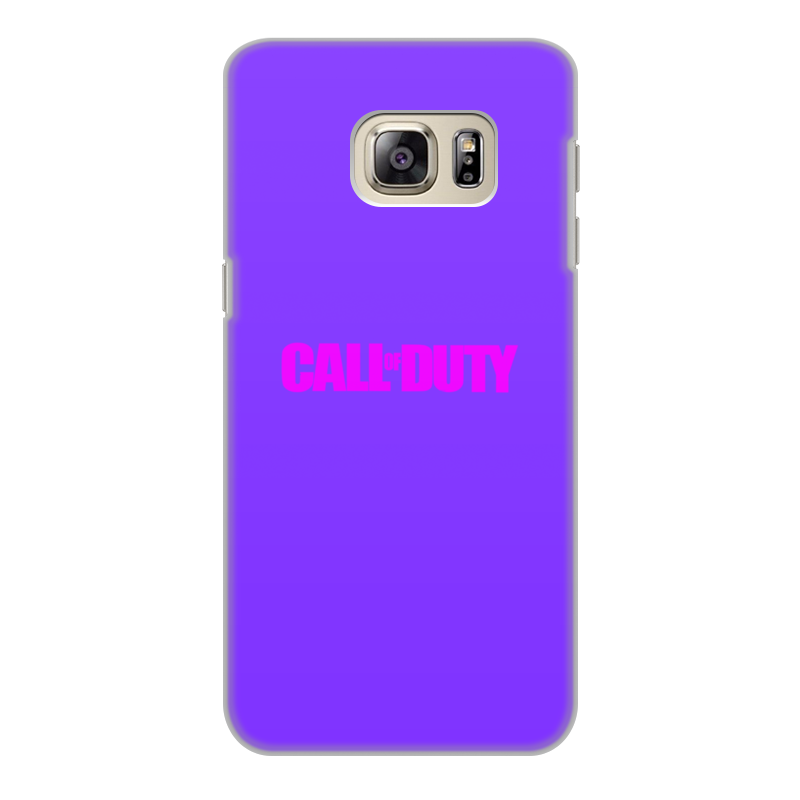 Printio Чехол для Samsung Galaxy S6 Edge, объёмная печать Call of duty