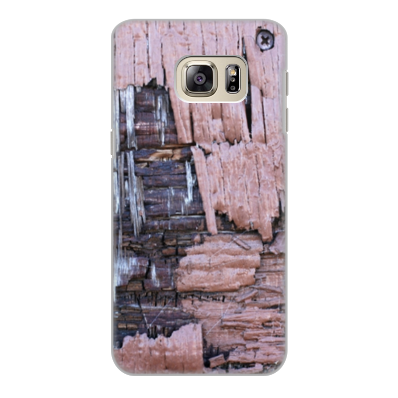 Printio Чехол для Samsung Galaxy S6 Edge, объёмная печать Деревянный оригинальный телефон samsung аккумулятор 2550 мач для samsung galaxy s6 g9200 g9208 g9209 φ g920i g920 g920v t f a
