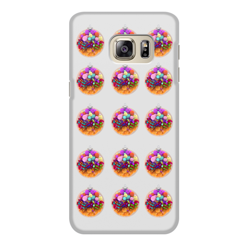 Printio Чехол для Samsung Galaxy S6 Edge, объёмная печать Новый год re pa накладка transparent для samsung galaxy s6 с принтом якорь на карте
