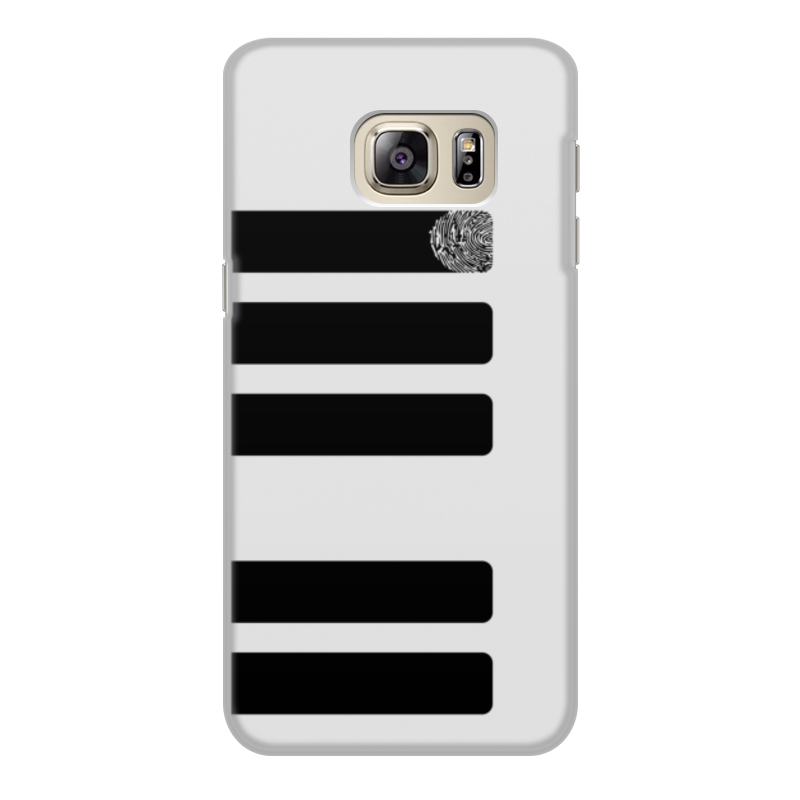 Printio Чехол для Samsung Galaxy S6 Edge, объёмная печать Клавиши жидкий чехол с блестками пятна коровы белые на samsung galaxy s6 самсунг галакси с 6