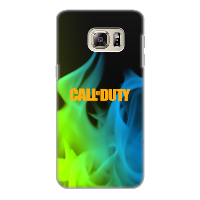 Printio Чехол для Samsung Galaxy S6 Edge, объёмная печать Call of duty