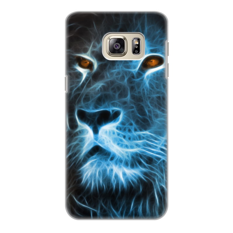 Printio Чехол для Samsung Galaxy S6 Edge, объёмная печать Царь зверей printio чехол для samsung galaxy s7 объёмная печать царь зверей