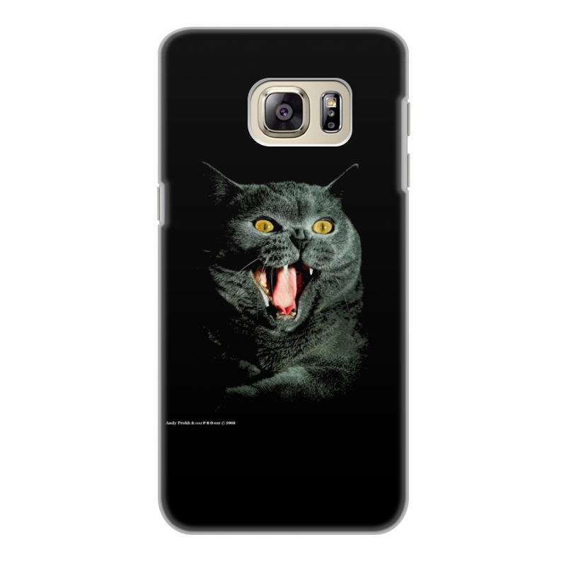 Printio Чехол для Samsung Galaxy S6 Edge, объёмная печать Кошки. креатив