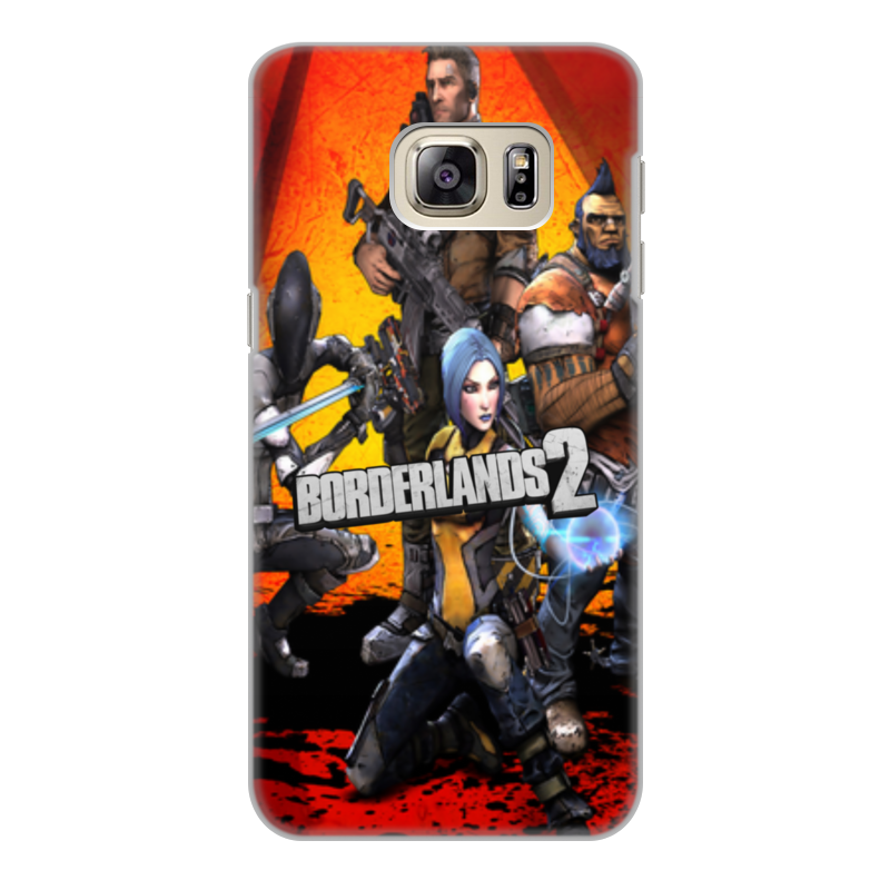 Printio Чехол для Samsung Galaxy S6 Edge, объёмная печать Borderlands 2