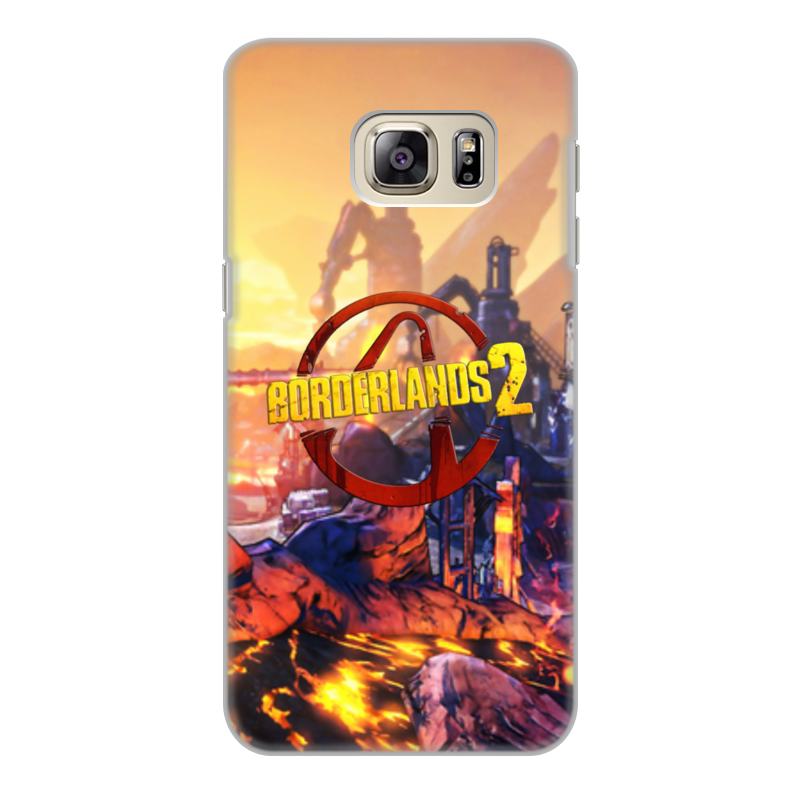 Printio Чехол для Samsung Galaxy S6 Edge, объёмная печать Borderlands 2