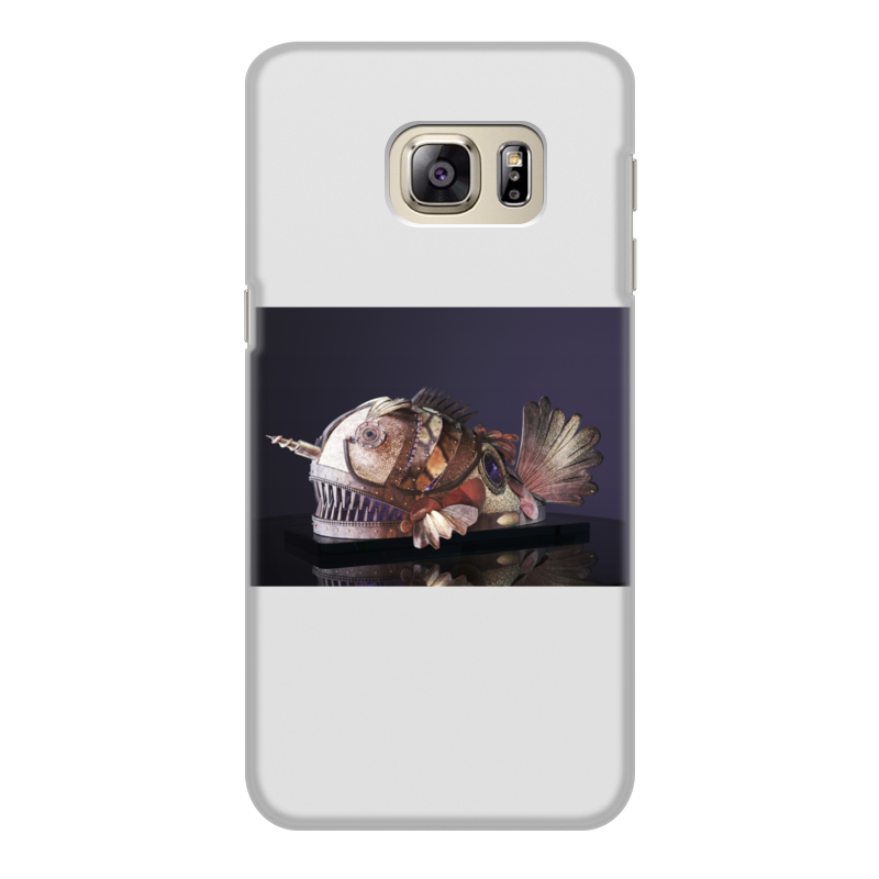 Printio Чехол для Samsung Galaxy S6 Edge, объёмная печать Flashlight creative